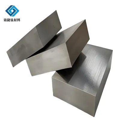 Titanium forged block